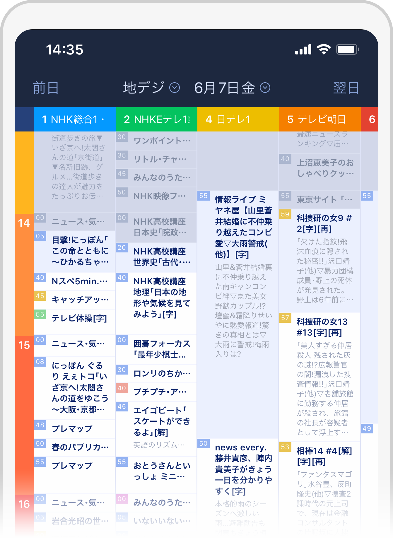 番組表 TRIPMALL 番組表 TRIPMALL